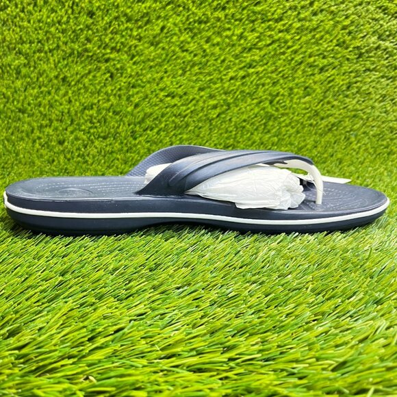Crocs Crocband Mens Size 13 Blue Beach Walking Outdoor Flip Flops Thong Sandals main image 8